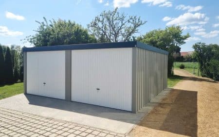 Strukturwand-Fertiggarage (Sickenwand)