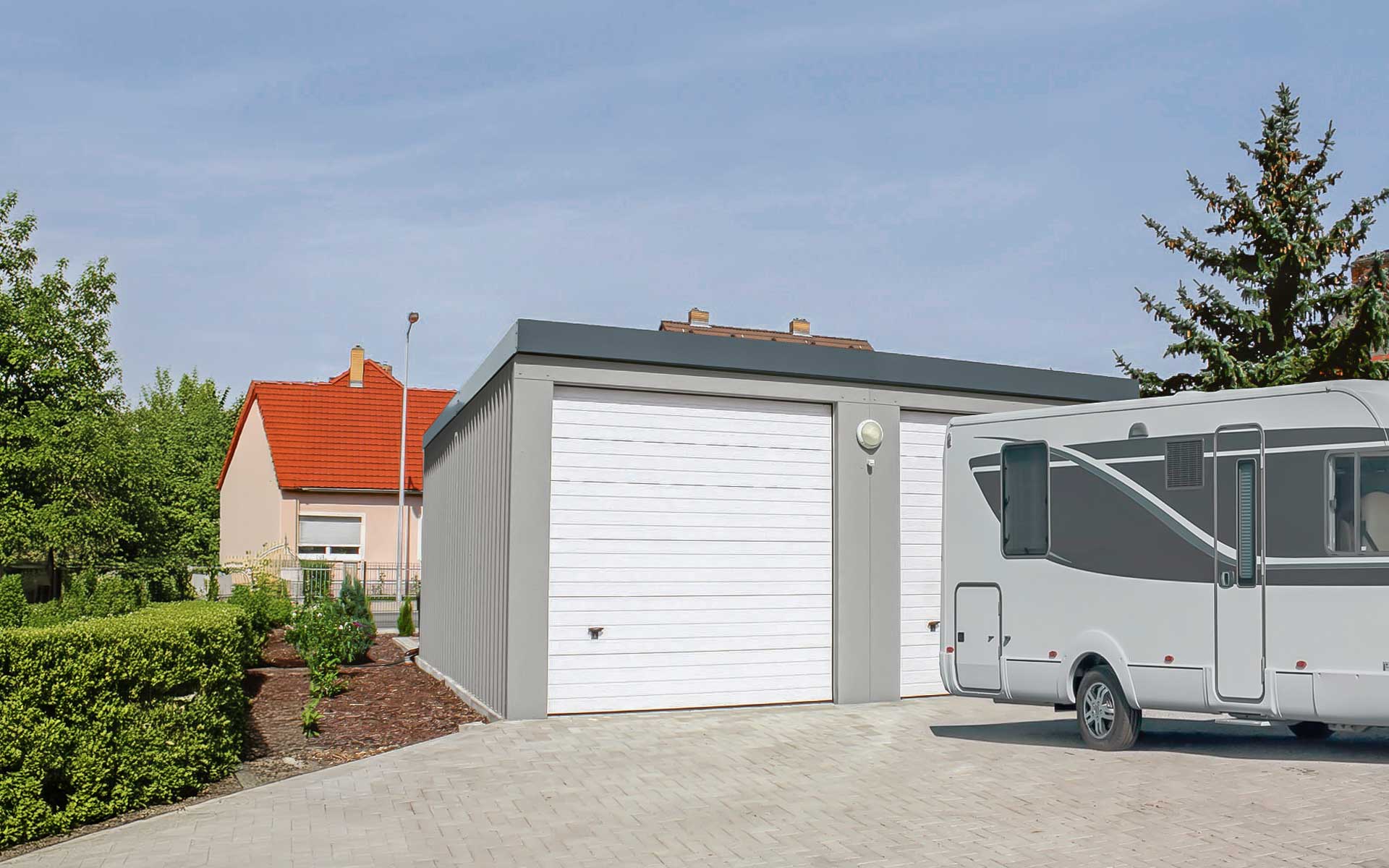 Grossgarage für Wohmobile, Wohnwagen und Boote