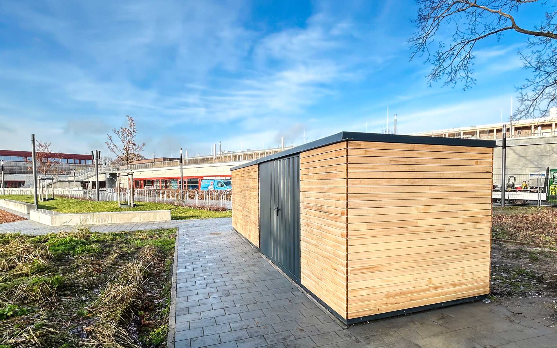Gardenboxx Gerätehaus von Siebau