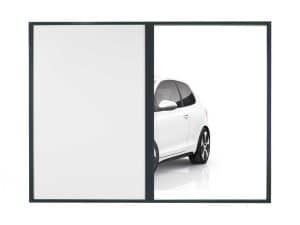 Sichtschutzelement Dibond-Platte oder Plexiglas